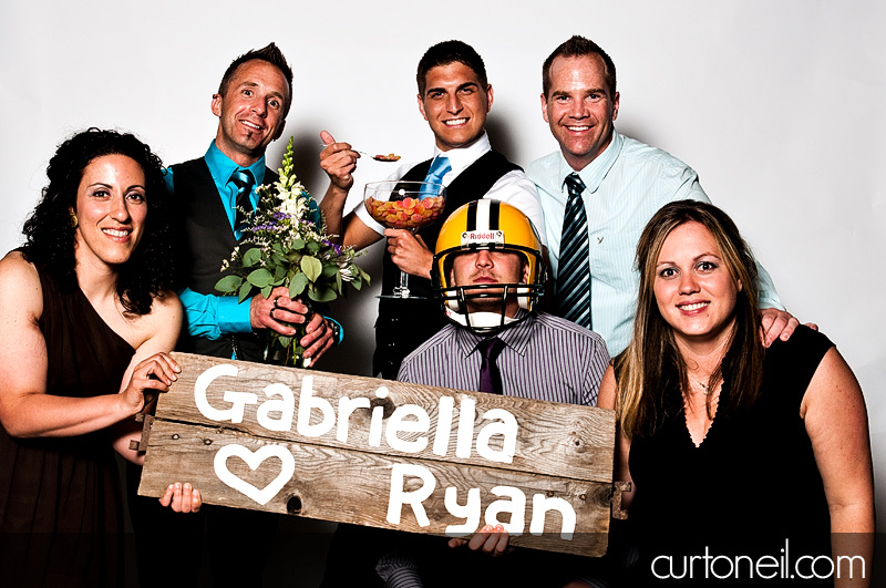 The Awesome Booth - Gab and Ryan's Sault Ste Marie Wedding