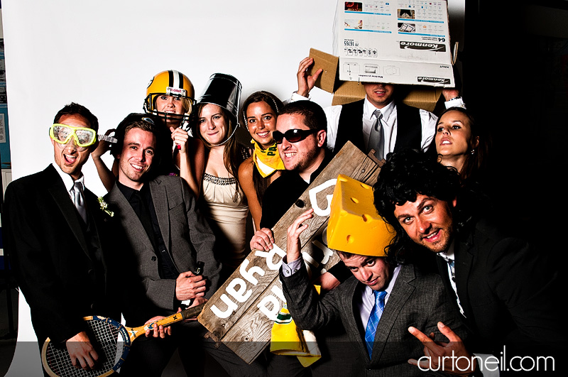 The Awesome Booth - Gab and Ryan's Sault Ste Marie Wedding