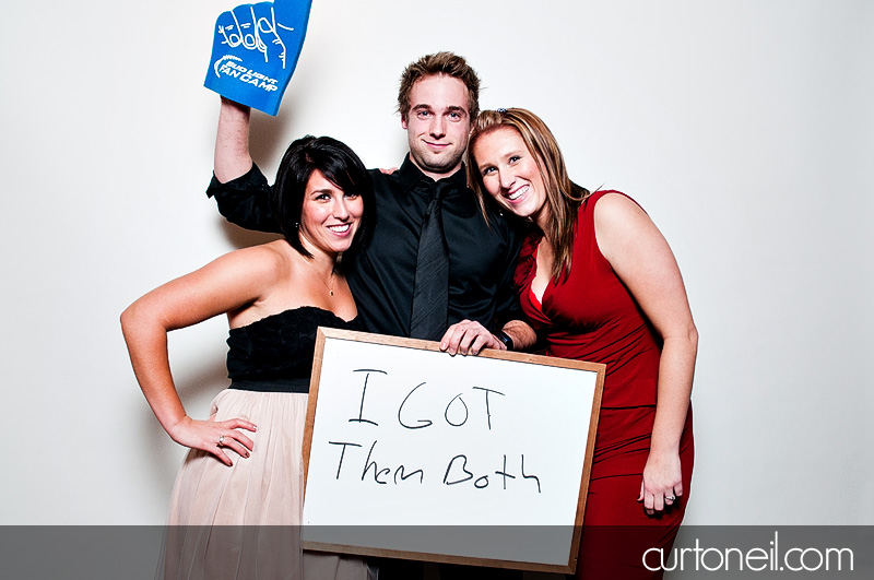 Sault Ste Marie Photographer - Awesome Booth - Amanda and Chris