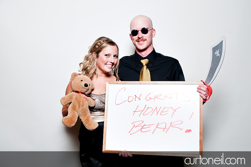 Sault Ste Marie Photographer - Awesome Booth - Amanda and Chris