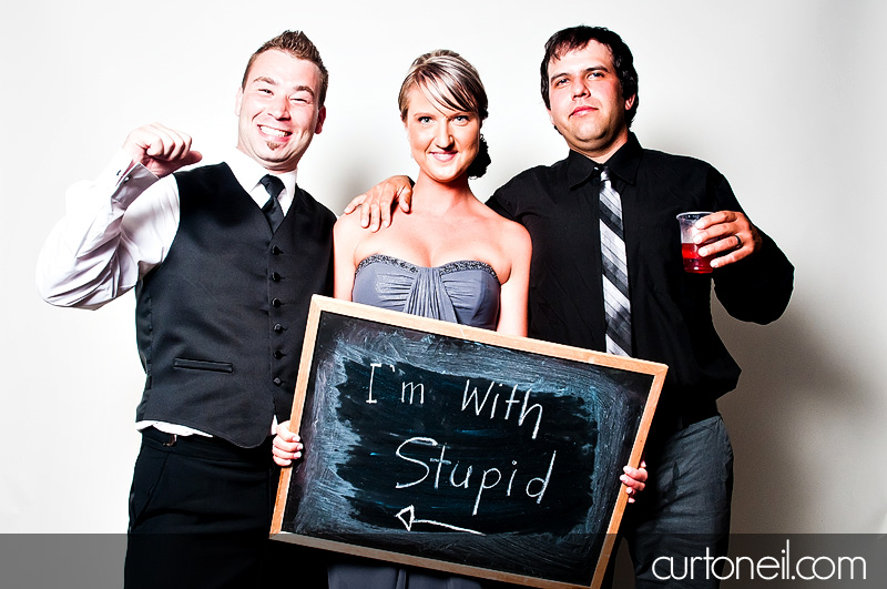 Awesome Booth - Brianne and Giovanni - Sault Ste Marie Photo Booth wedding