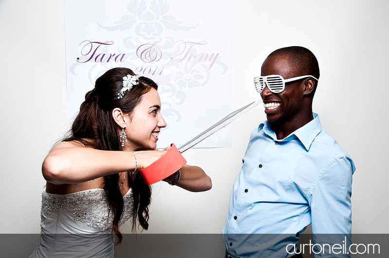 Awesome Booth - Sault Ste Marie Wedding Photography - Tara and Tony