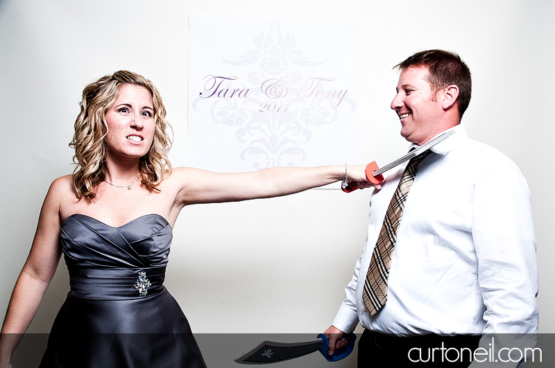 Awesome Booth - Sault Ste Marie Wedding Photography - Tara and Tony's Awesome Booth at the Delta