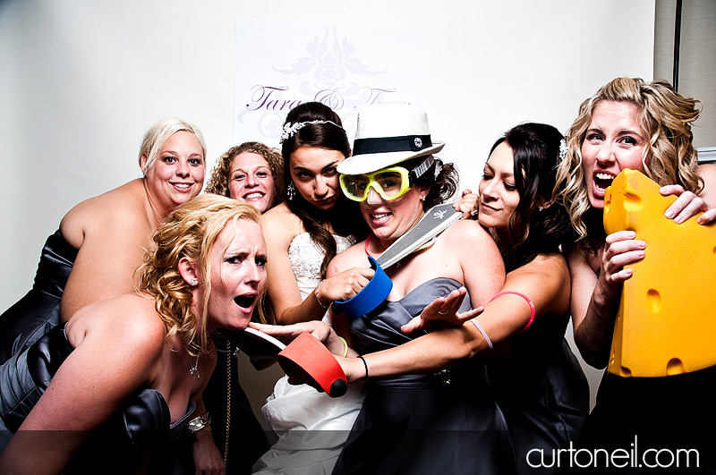 Awesome Booth - Sault Ste Marie Wedding Photography - Tara and Tony's Awesome Booth at the Delta