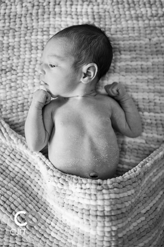 Sault Ste Marie Baby Photography - Brynn at 7 days 