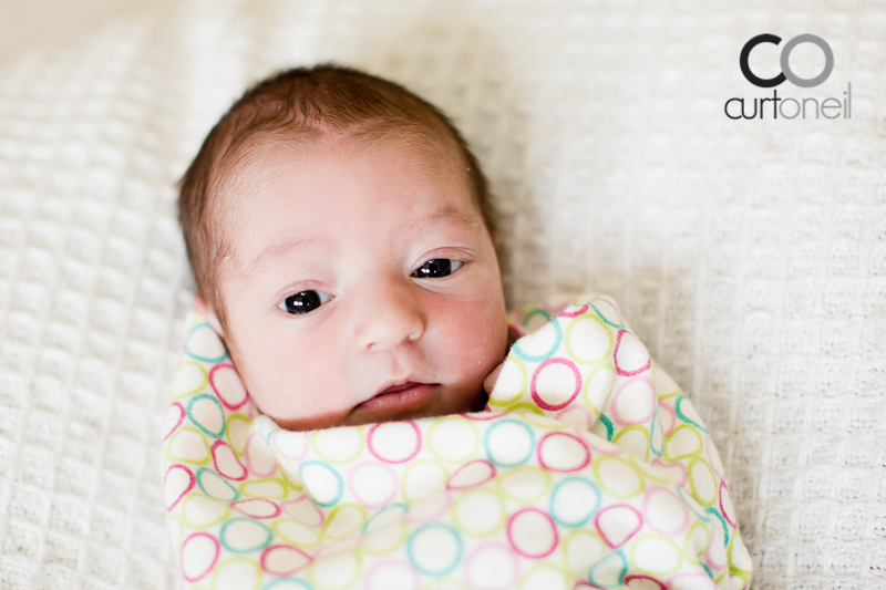Sault Ste Marie Baby Photographer - Brynn - 7 days old, sneak peek