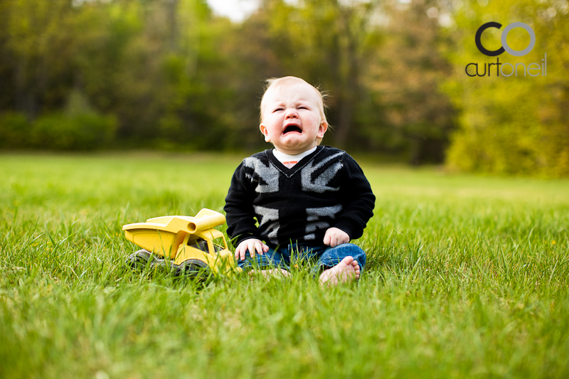 Sault Ste Marie Baby Photography - Cohen 10 months - Sneak peek