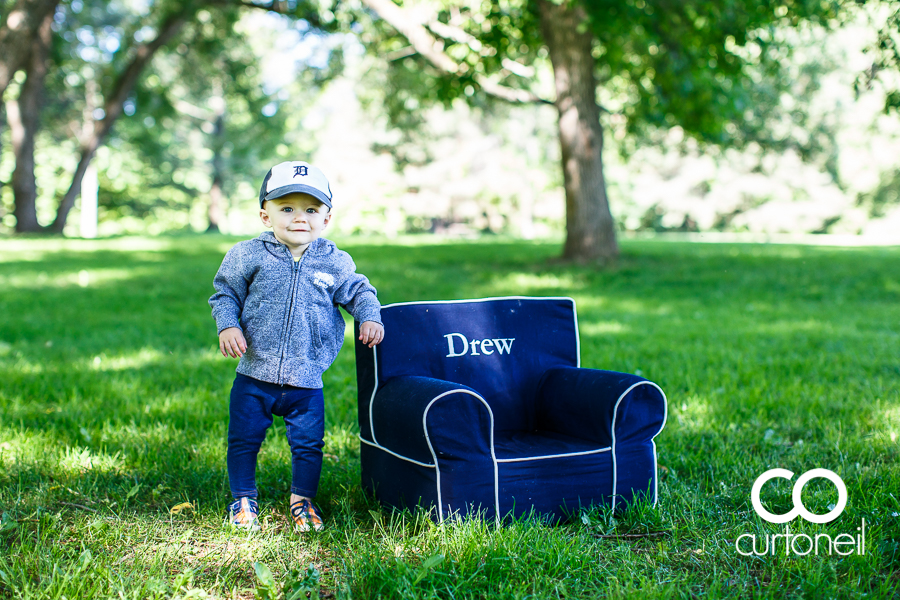 Sault Ste Marie Kid Photography - Drew at 1 year - sneak peek at Bellevue Park