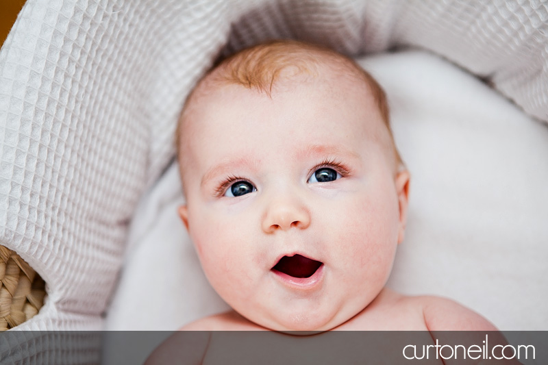 Sault Ste Marie Baby Photography - Jocelyn four months old - sneak peek