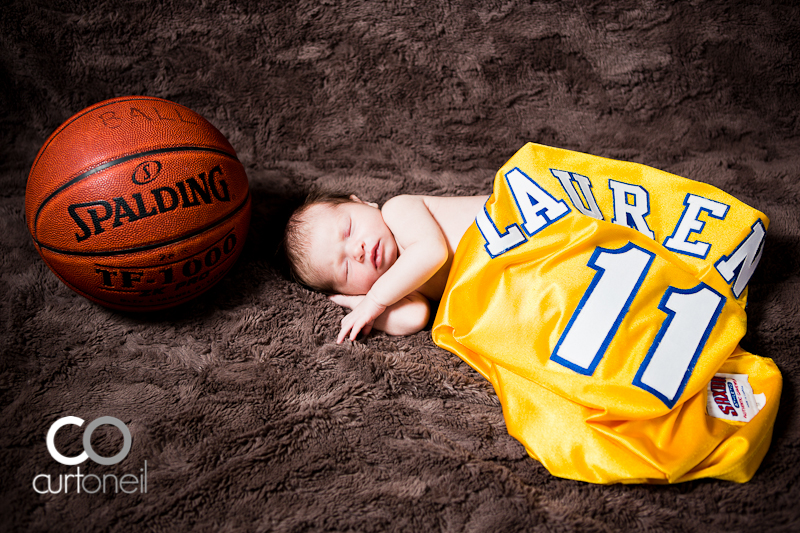 Sault Ste Marie Baby Photography - Jordan at 20 days old - sneak peek on mom