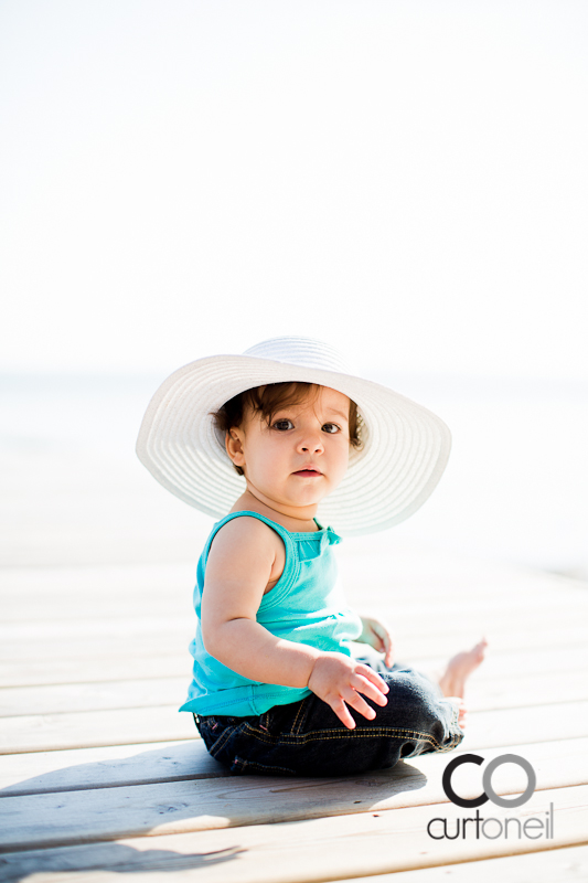 Sault Ste Marie Baby Photographer - Layla at 12 months - year one, Gros Cap