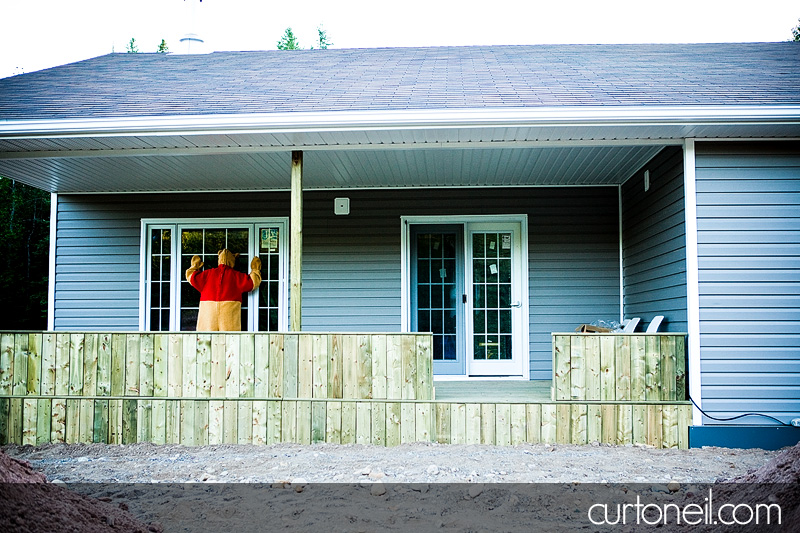 Sault Ste Marie Photographer - Bear visits camp