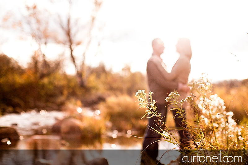 Sault Ste Marie Engagement Photography - Abby and Dave - Whitefish Island, fall, downtown, alley