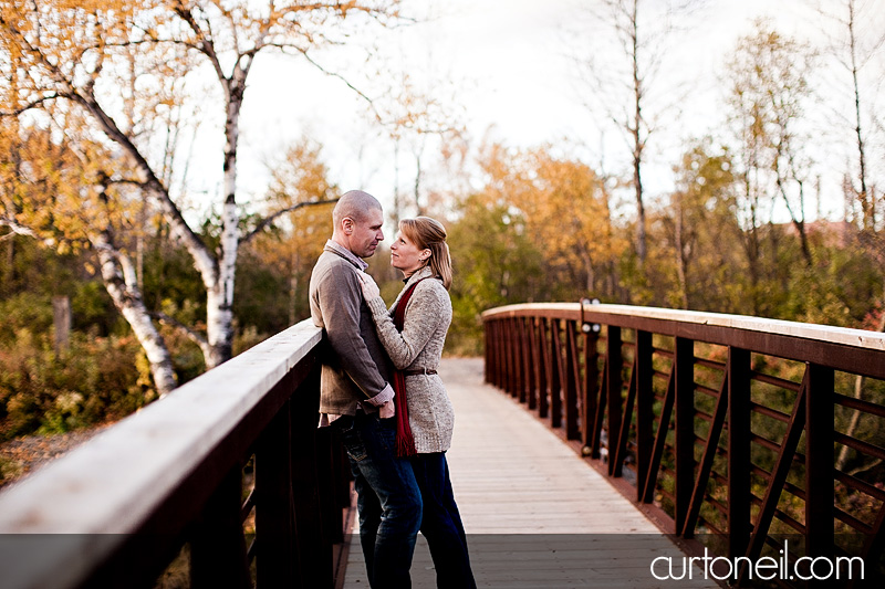 Sault Ste Marie Engagement Photography - Abby and Dave - Whitefish Island, fall, downtown, alley