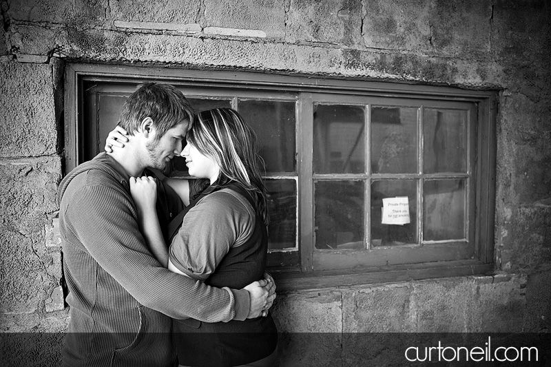 Engagement Shoot - covered garage