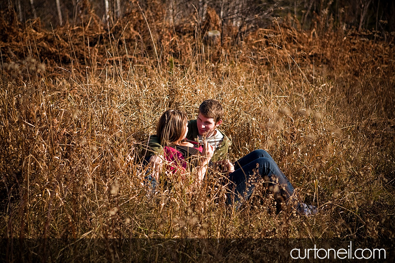 Engagement Shoot - in the tall grass