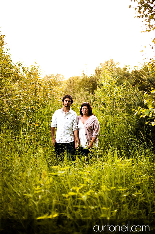 Sault Ste Marie Engagement Shoot - Brianne and Giovanni - Squirrel Island crazy adventure