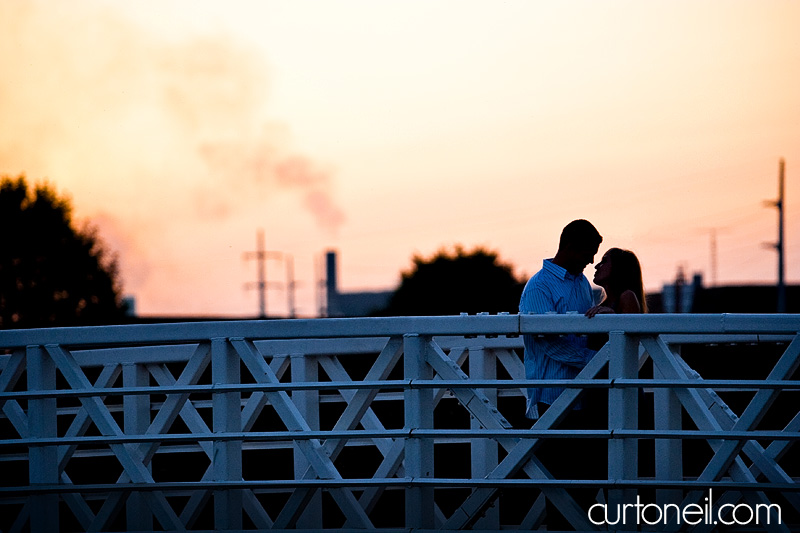 sault ste marie boardwalk sault engagement photography