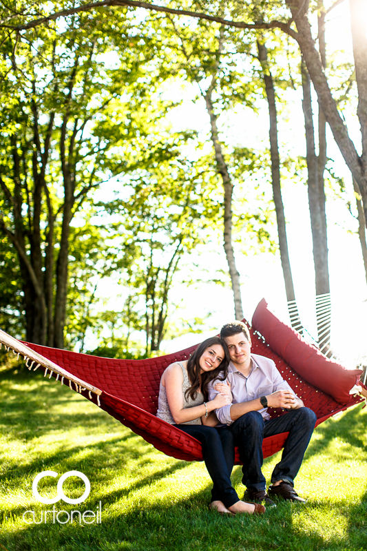 Sault Ste Marie Engagement Photography - Brianna and Josh - Red Rock, camp, summer