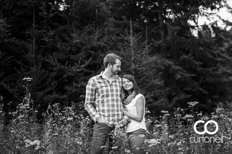 Sault Ste Marie Engagement Photography - Candace and Ryan - fall engagement session, canoe, Thessalon