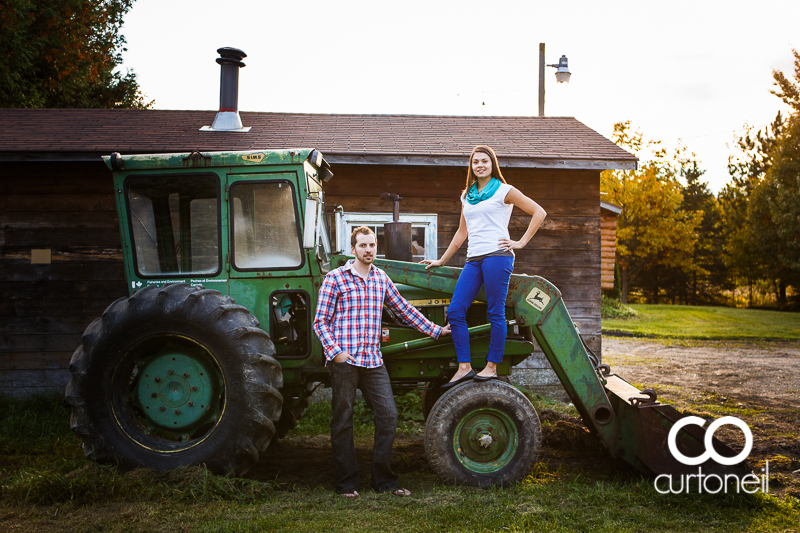 Sault Ste Marie Engagement Photography - Candace and Ryan - fall engagement session, canoe, Thessalon