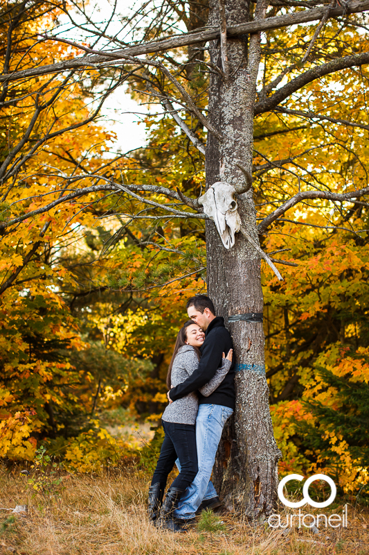 Sault Ste Marie Engagement Photography - Christina and Chris - fall, pumpkin, Mockingbird Hill Farm, Hiawatha