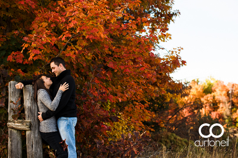 Sault Ste Marie Engagement Photography - Christina and Chris - fall, pumpkin, Mockingbird Hill Farm, Hiawatha