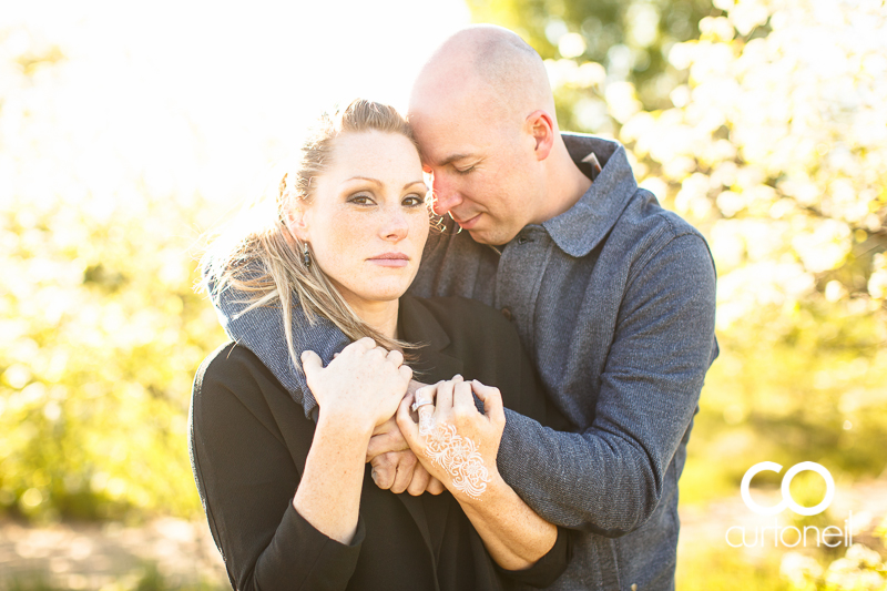 Sault Ste Marie Engagement Session - Crystal and Matt - Pointe Des Chene, trees, beach, summer