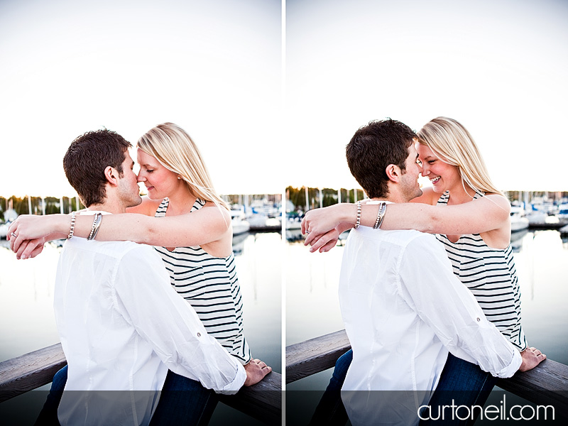 Sault Ste Marie Engagement Photography - Chelsea and Trevor - boardwalk