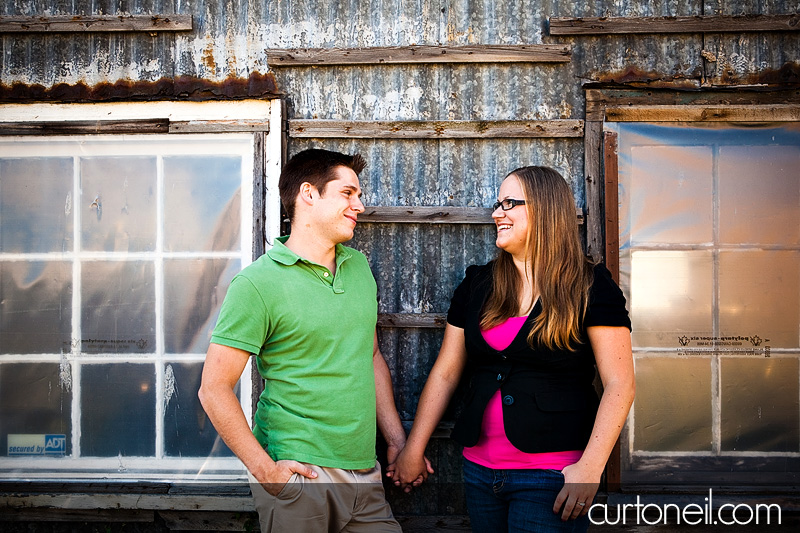 Sault Ste Marie Engagement Photography - Danielle and Jamie - Downtown Sault Ste Marie