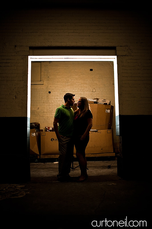 Sault Ste Marie Engagement Photography - Danielle and Jamie - Downtown Sault Ste Marie