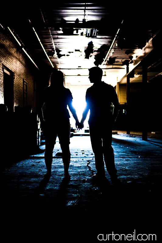Sault Ste Marie Engagement Photography - Danielle and Jamie - Downtown Sault Ste Marie