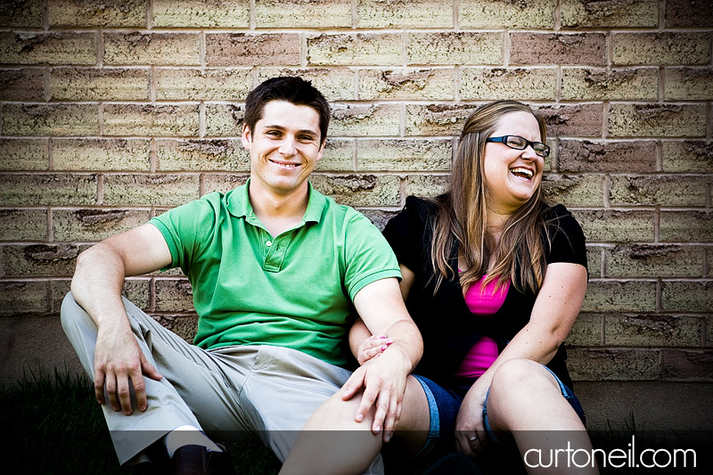Sault Ste Marie Engagement Photography - Danielle and Jamie - Downtown Sault Ste Marie