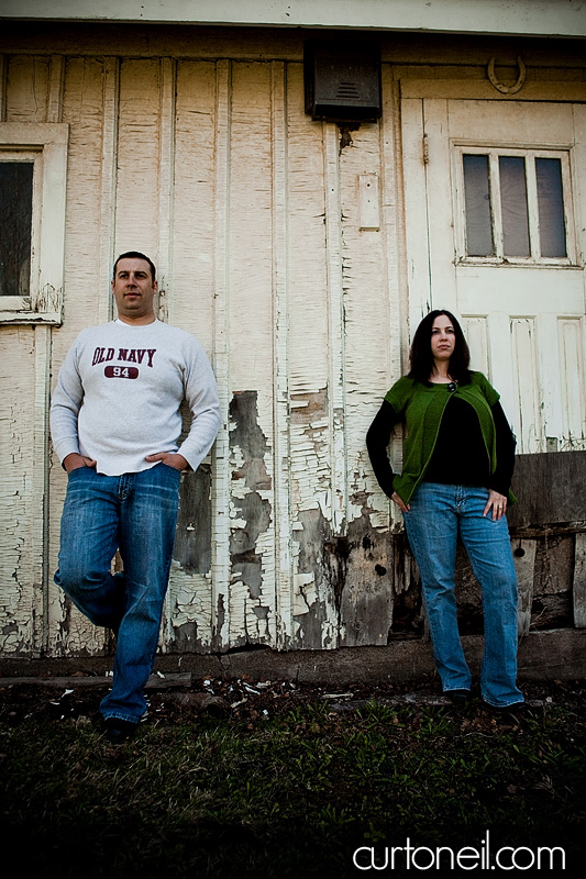 Engagement Shoot - Elisa and David - old house