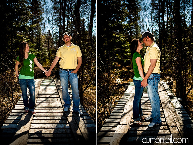 Engagement Shoot - Gisele and Derek - on the old bridge