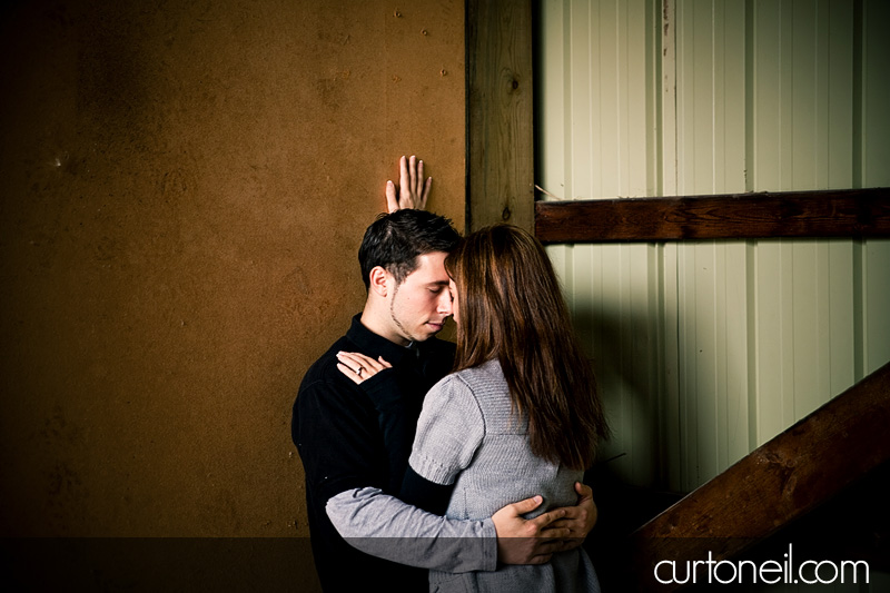 Engagement Shoot - Haviland boat hangar