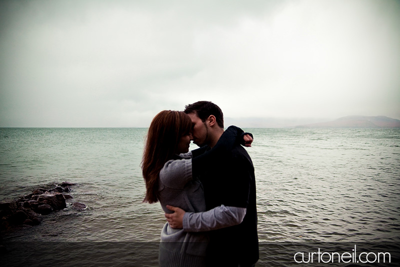 Engagement Shoot - end of the dock