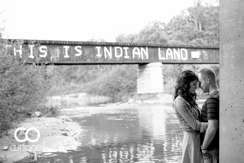 Sault Ste Marie Engagement Photography - Janey and Josh - Garden River, iconic bridge, pow wow, summer