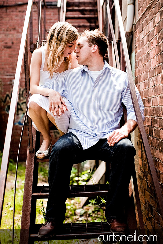 Sault Ste Marie Engagement Photos - Jenn and Christian - Hiawatha, Downtown Sault Ste Marie