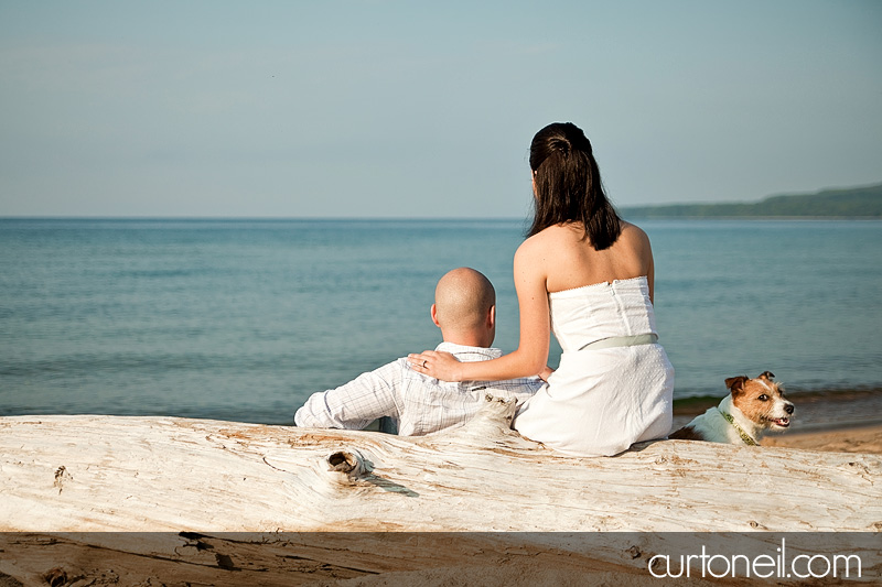 Engagement Shoot - Pancake Bay, Lake Superior