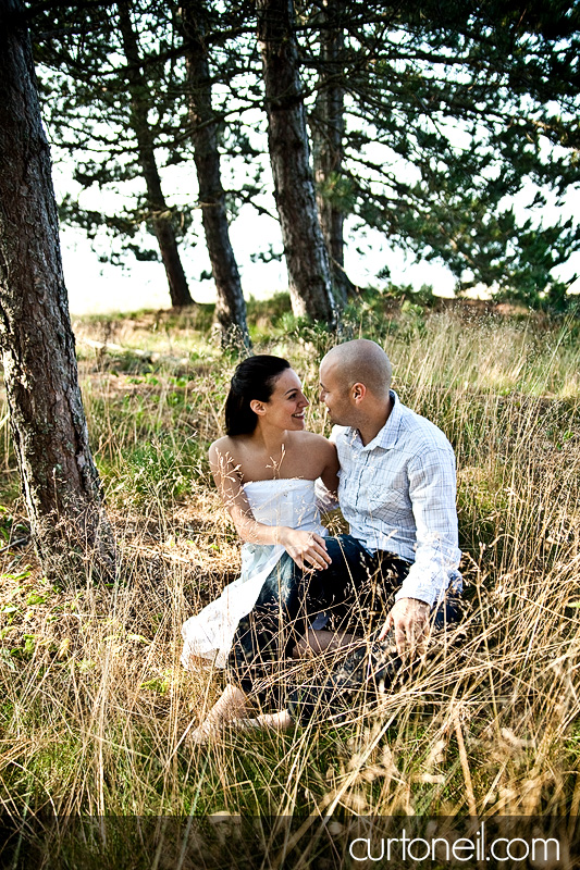 Engagement Shoot - Pancake Bay, beach grass