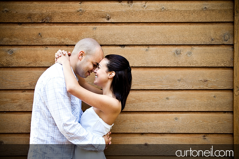 Engagement Shoot - Pancake Bay, building