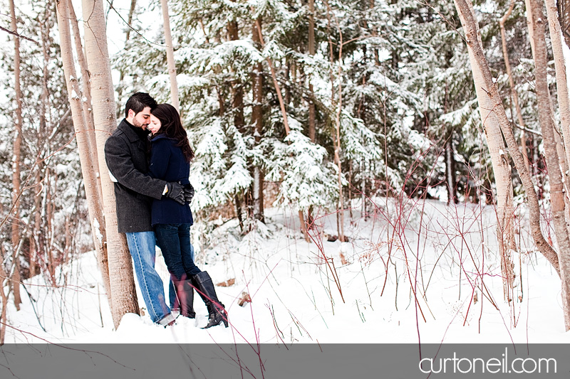 Sault Ste Marie Engagement Photos - Jess and Kyle - Fort Creek