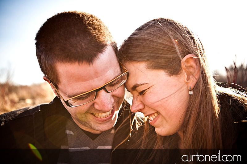 Engagement Pictures - Sault Canal - Jenn and Matt