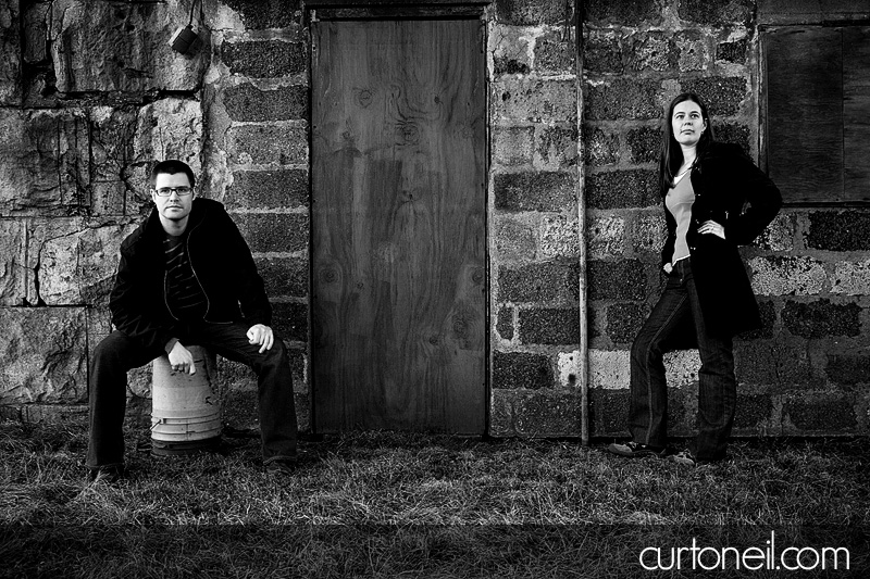Engagement Pictures - I'm on a bucket - Jenn and Matt