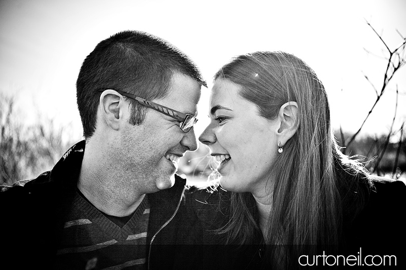 Engagement Pictures - Sault Canal - Jenn and Matt