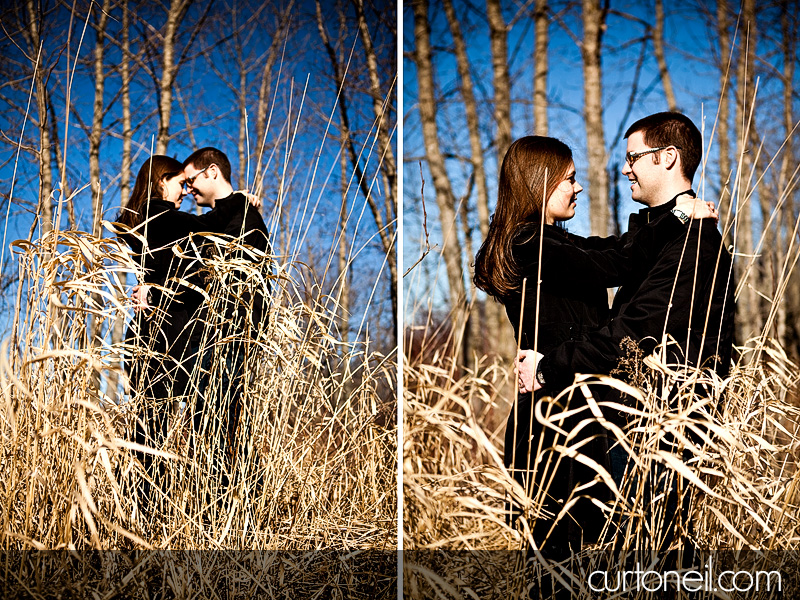 Engagement Pictures - Sault Canal - Jenn and Matt