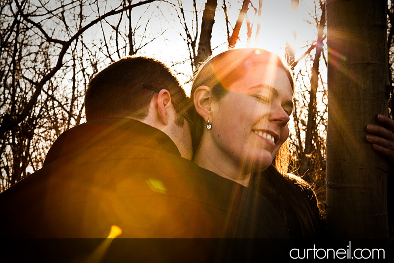 Engagement Pictures - Sault Canal - Jenn and Matt