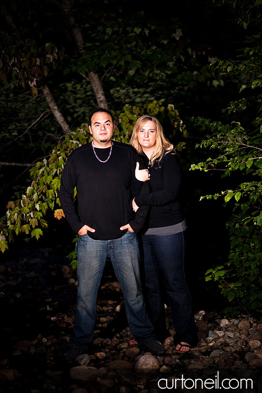 Sault Ste Marie Engagement Photography - Kaytee and Mike - Rocky DiPietro Field and Hiawatha Highlands