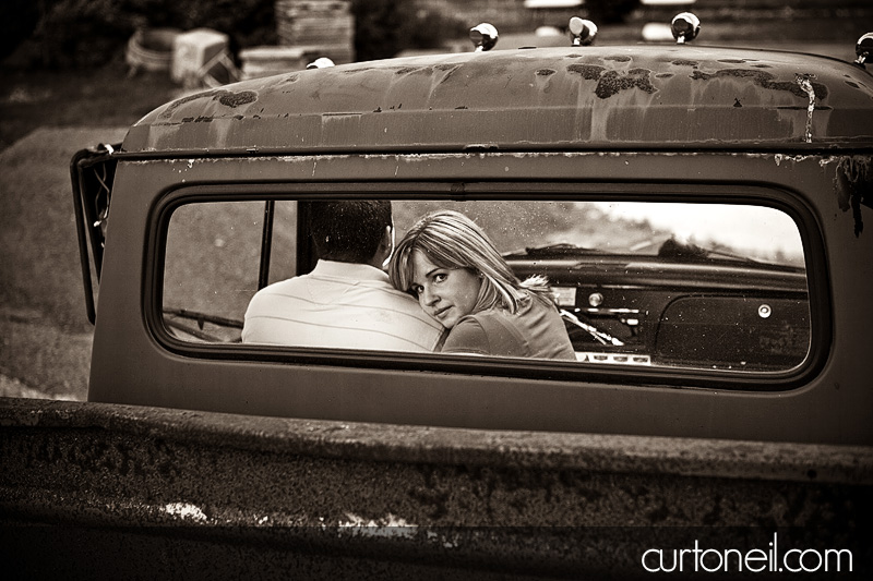 Katie and Paul - Engagement Shoot - Old truck root river golf club